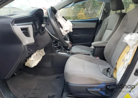 2016 Toyota Corolla L z USA, uszkodzony, nr VIN 2T1BURHE7GC633449